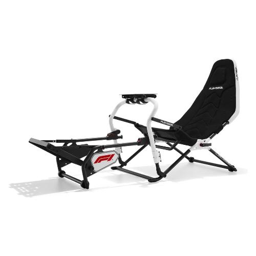 Supporto simulatore guida CHALLENGE DD F1 Edition Black e White FO 00336