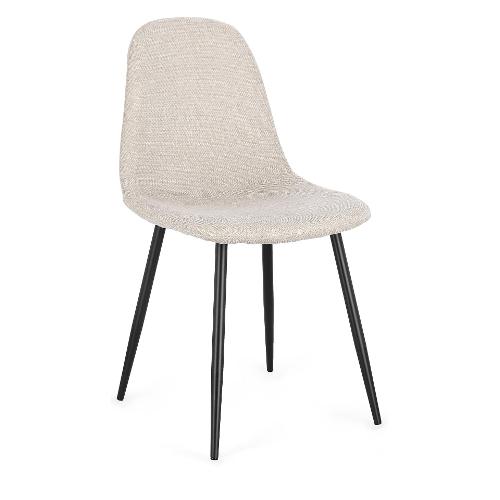 NEW IRELIA Sedia Beige e Nero