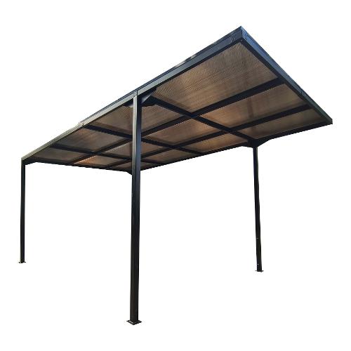 Tettoia per auto acciaio (3x5mt) PC 5x3,2