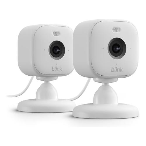 Videocamera sorveglianza MINI 2 Pack White 1080p FULL HD B0BWX155VF