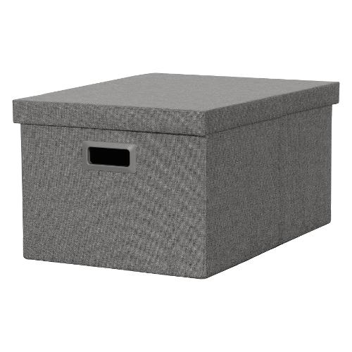 Scatola salvaspazio pieghevole (51x38x30cm) Grigio scuro SNH 005