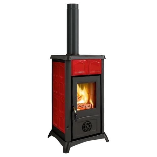 Stufa legna 7kW GEMMA .16 Bordeaux 5 stelle 3001090