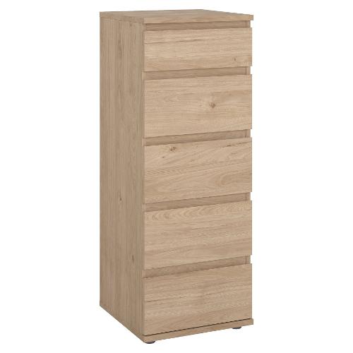 NOVA Cassettiera 5 Cassetti Jackson hickory (40cm) Mobile KIT