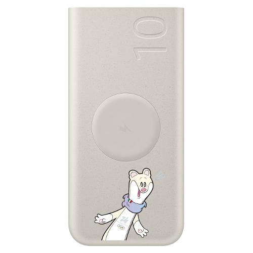 Power bank MILANO CORTINA Wireless Beige (Batteria 10000mAh) Power Delivery EB U2510YUEGEU