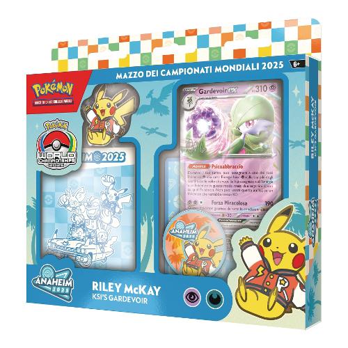 Carte gioco POKÉMON Mazzo speciale campionati mondiali Anheim 2025 Assortito PK10362