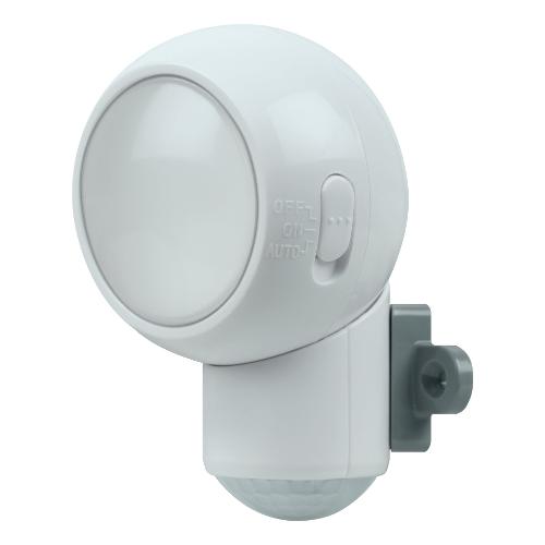 Applique da esterno SPYLUX White (1 luce - 17 Lumen - 0,3 W - Bianco caldo) (IP43) (6,8x6,8x9,9cm)