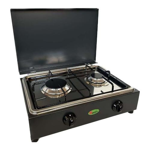 Fornello 2 zone cottura GPL FO200GSPG Grafite (45x36x15cm)