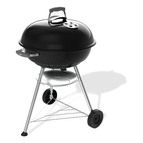 Barbecue Carbonella D57 con griglia COMPACT KETTLE Nero 1502061