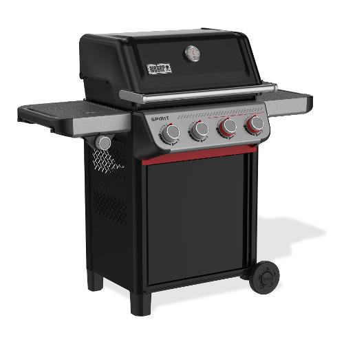 Barbecue GPL E 435 con griglia, forno SPIRIT Nero e Silver 1502112