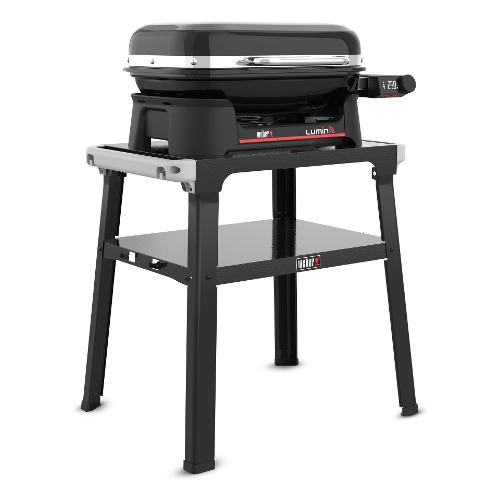 Barbecue elettrico (2200W) con stand LUMIN Nero 1501652