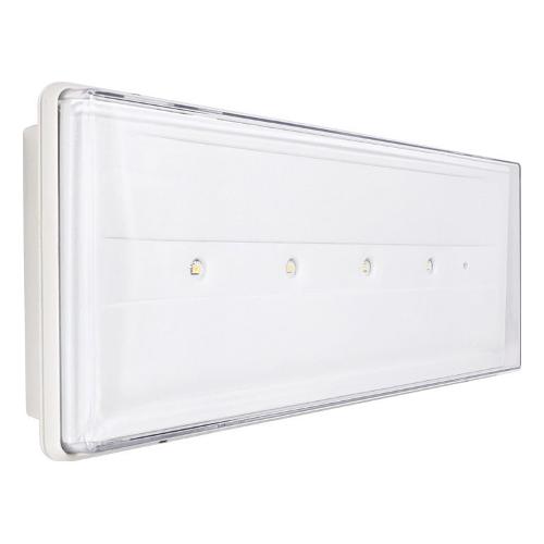 Lampada emergenza STILE+ (28x12cm) 19500F 3 Ore