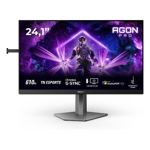 Monitor 24,1" ( LED 1920x1080 FULL HD 610Hz ) AGON PRO Black e Gray AG246FK6