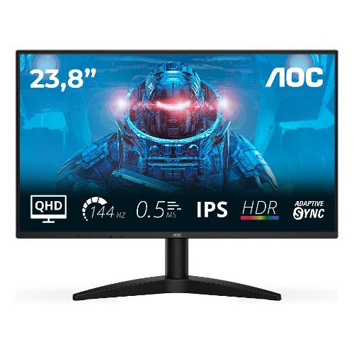 Monitor 23,8" ( IPS 2560x1440 QHD 2K 144Hz ) Black Q24B36X