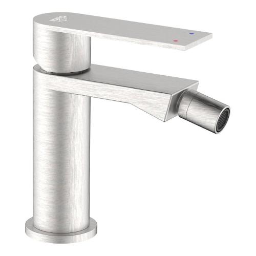 Miscelatore bidet SOLAR Spazzolato argento SCARUB1501AC