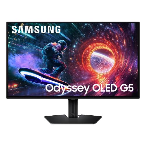 Monitor 27" ( OLED 2560x1440 QHD 2K 180Hz ) ODYSSEY OLED G5 G50SF Black LS27FG502SUXEN