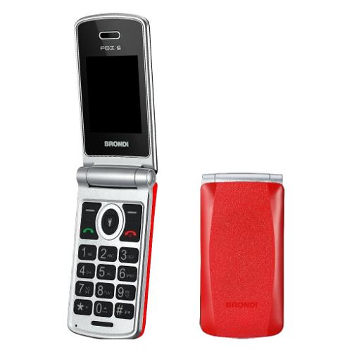 Cellulare 2G Gprs FOX S Dual Sim Red