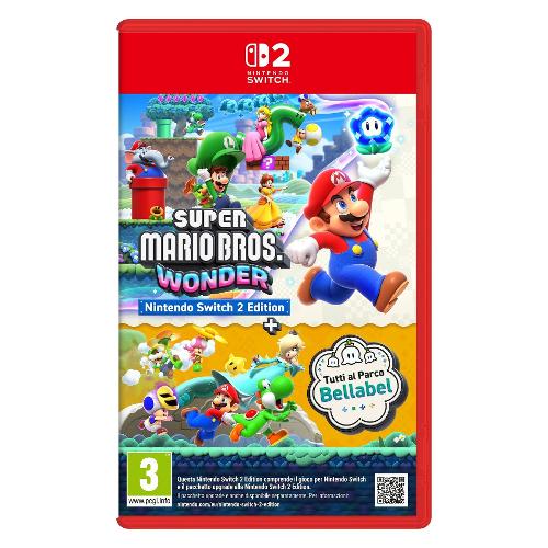 SWITCH 2 Super Mario Bros Wonder +Tutti Al Parco Bellabel PEGI 3+ 10016299