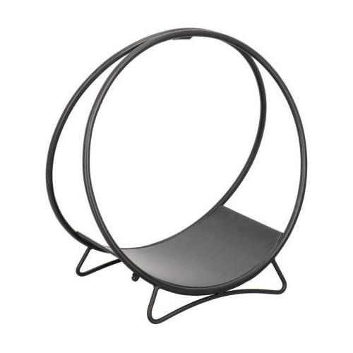 Porta legna acciaio (49x29x50cm) RONNY Nero 0723992