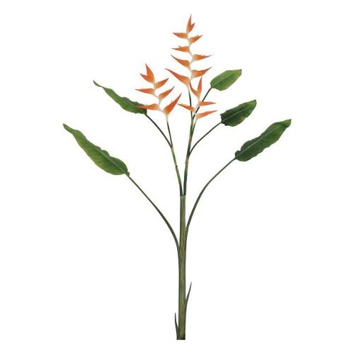 Pianta artificiale Eliconia Jessye arancio (172cm) 0170671
