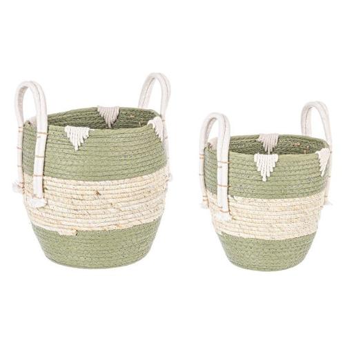 Set ceste 2 pz 2 manici THELMA Verde 0411293