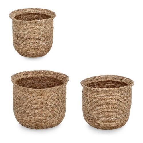 Set ceste 3 pz HAMIDA Naturale 0411117