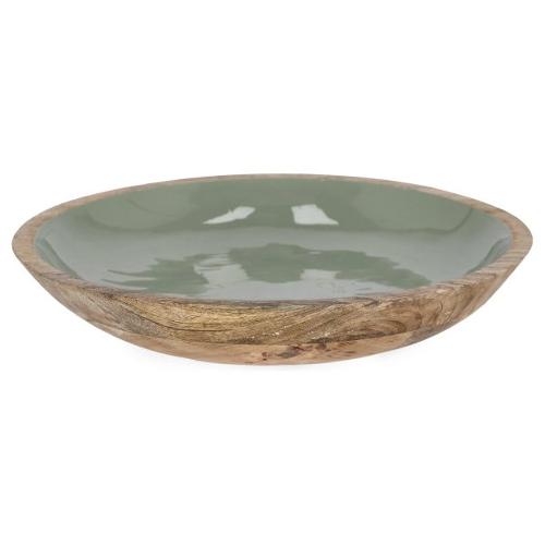 Centro tavola Legno (38x7cm) THARA Verde 0550932