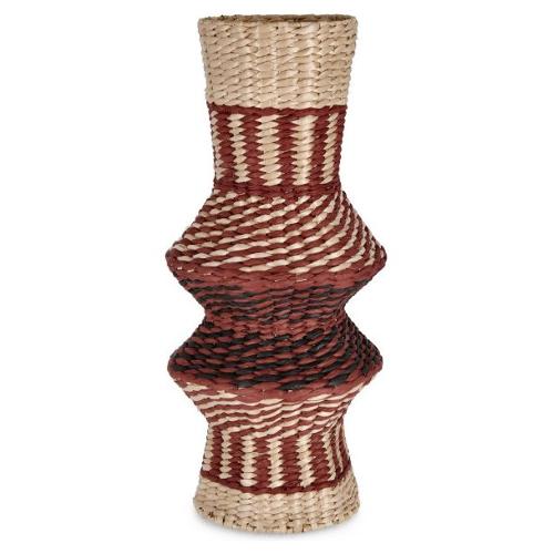 Vaso corda (23x54cm) NAMIBIA Rosso e Nero 0141471
