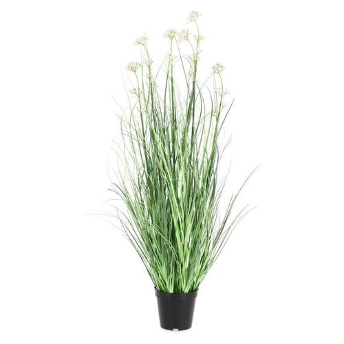 Pianta artificiale Allium con vaso (90cm) 0173030
