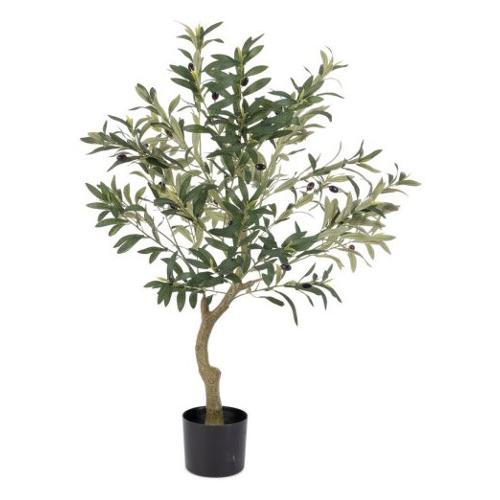 Pianta artificiale Ulivo con vaso (90cm) 0173147