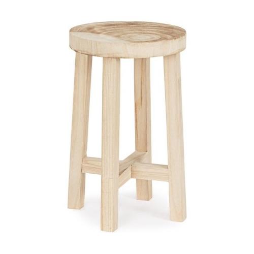 Porta piante legno tavolino (31x50cm) YAKO Naturale 0742989