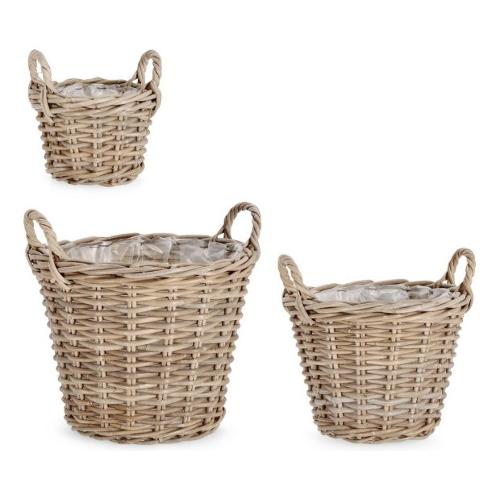 Set ceste 3 pz 2 manici RANDY Grigio 0380945