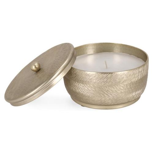 Candela con coperchio (16cm) CLAMP Oro 0184840