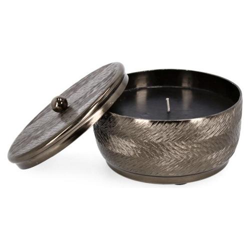 Candela con coperchio (16cm) CLAMP Nero 0184843