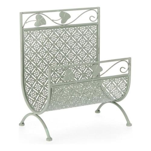 Porta riviste (36x22x45cm) HARRIET Verde salvia 0741441