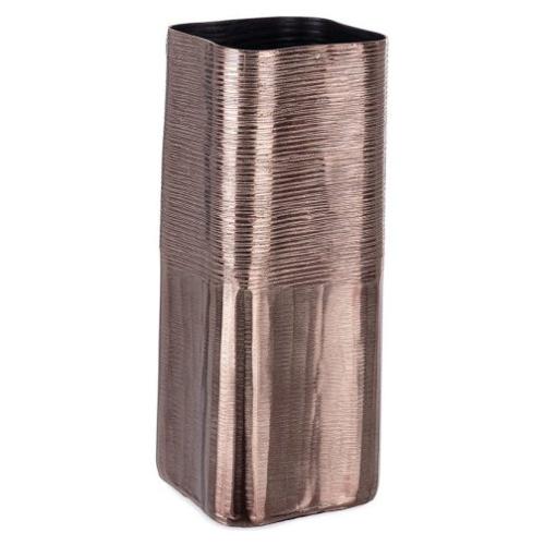 Vaso alluminio (13,5x13,5x31,5cm) REEL Bronzo 0187250