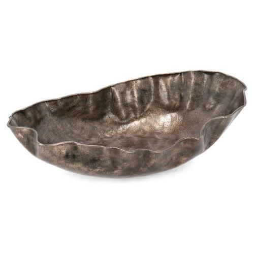 Centro tavola Alluminio (46x25x10cm) PRADESH Dorato 0185435