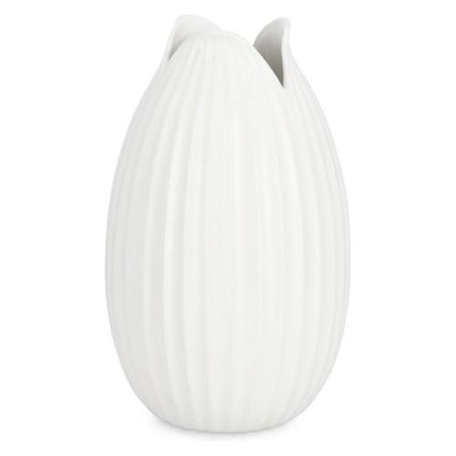 Vaso gres (20x33cm) bombato DEVLYN Bianco 0503335