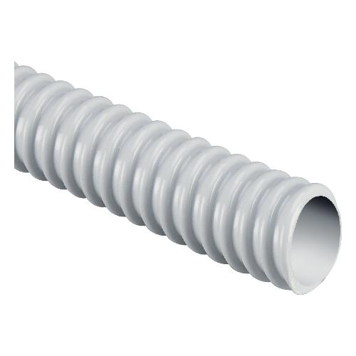 Tubo corrugato guaina spiralata (20mm x 30m) Grigio ECGFE20