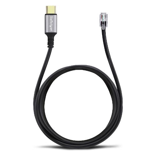 Cavo adattatore USB C a RJ9 Black 1,8m UR9 HEADSET ADAPTER