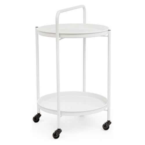 AUSTIN Tavolino Bianco (45cm)