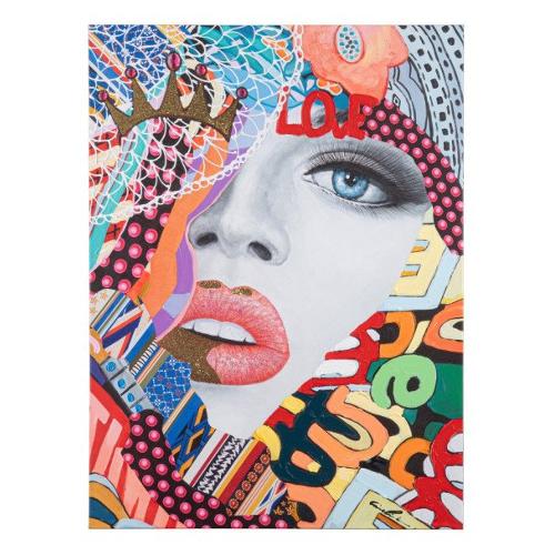 TALENT Stampa su tela (90x120cm) 0245277