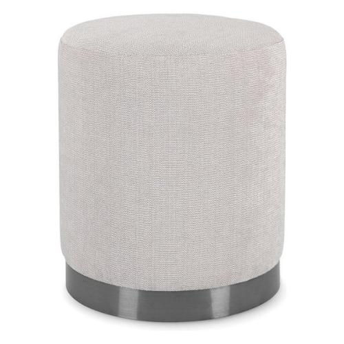 ERNESTINE Pouf Grigio chiaro