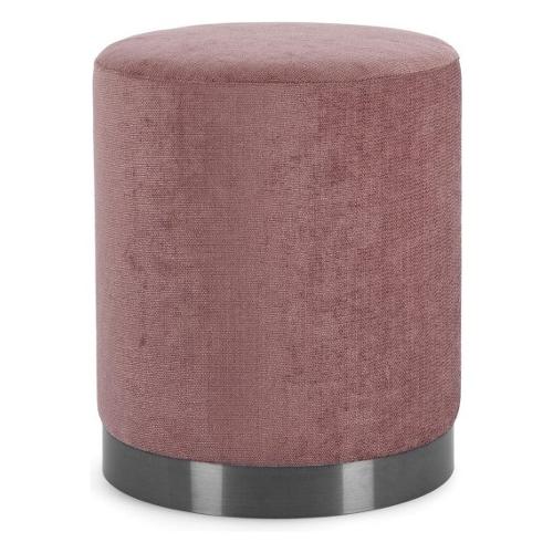 ERNESTINE Pouf Dark rose