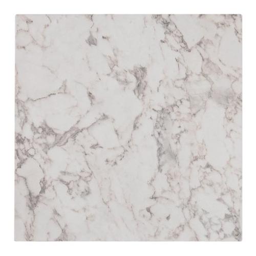 Piano tavolo hpl Arabescato (80x80x1,2cm) 0808132