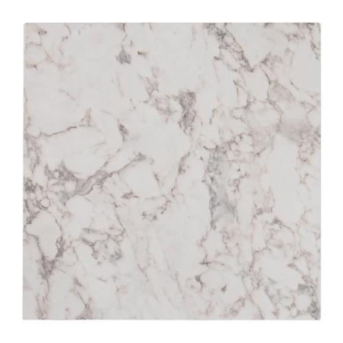 Piano tavolo hpl Arabescato (70x70x1,2cm) 0808131