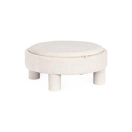 TALYA Pouf Bianco