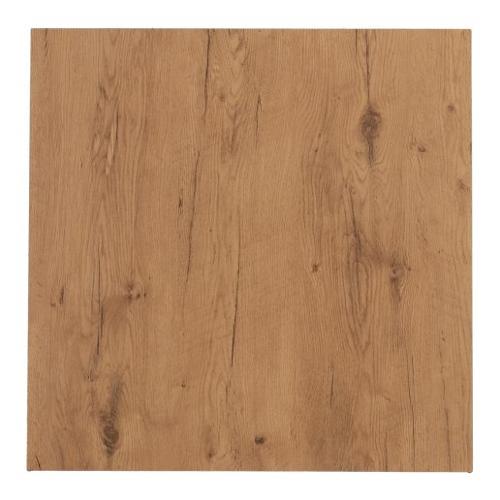 Piano tavolo hpl Rovere naturale (80x80x1,2cm) 0808093