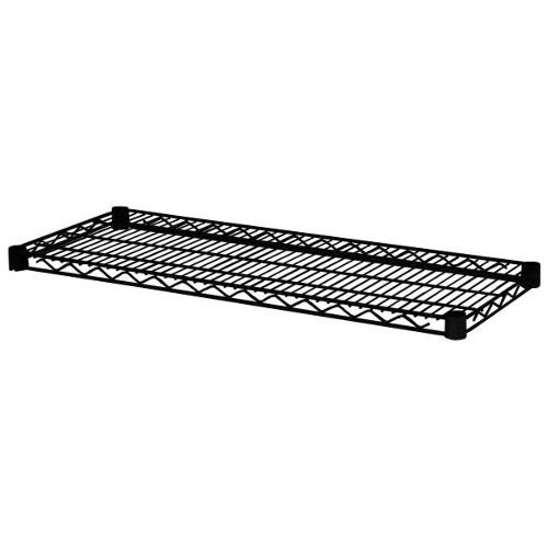 LUX Ripiano L 90 x 35 Scaffale componibile Nero opaco