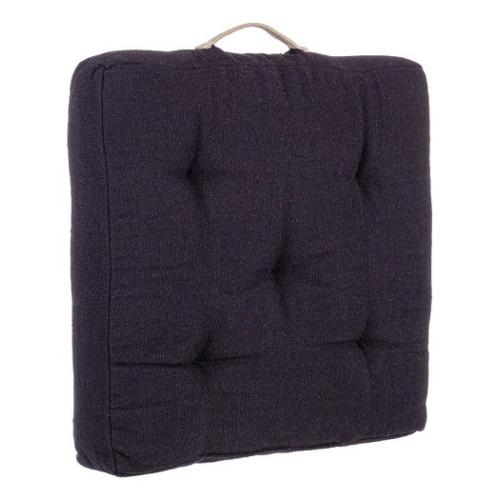 Cuscino pavimento MAYURI Nero (60x60x10cm) 0463954