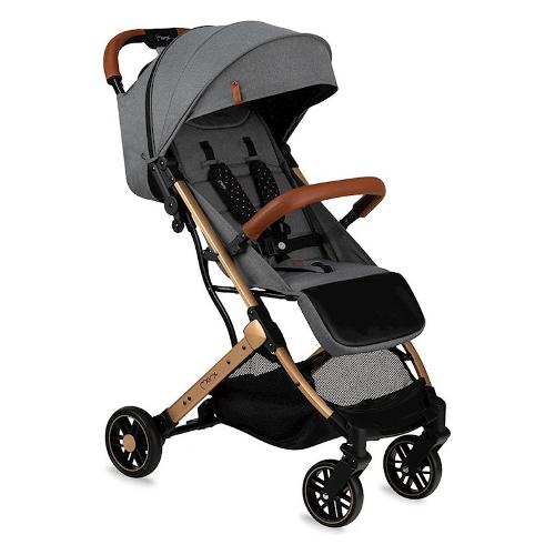 Passeggino 4 ruote ( 0 - 15 kg ) ESTELLE GOLD Grey WOSP00018